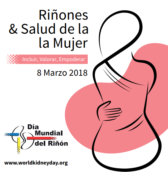 8 de marzo 2018 - Riñones & Salud de la Mujer
