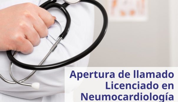 Llamado para Licenciado en Neumocardiología