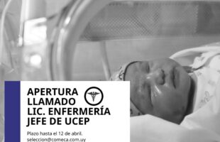 Se llama a aspirantes para desempeñar tareas de LICENCIADO-A EN ENFERMERÍA JEFE DE UCEP (UNIDAD DE CUIDADOS ESPECIALES PEDIÁTRICOS)