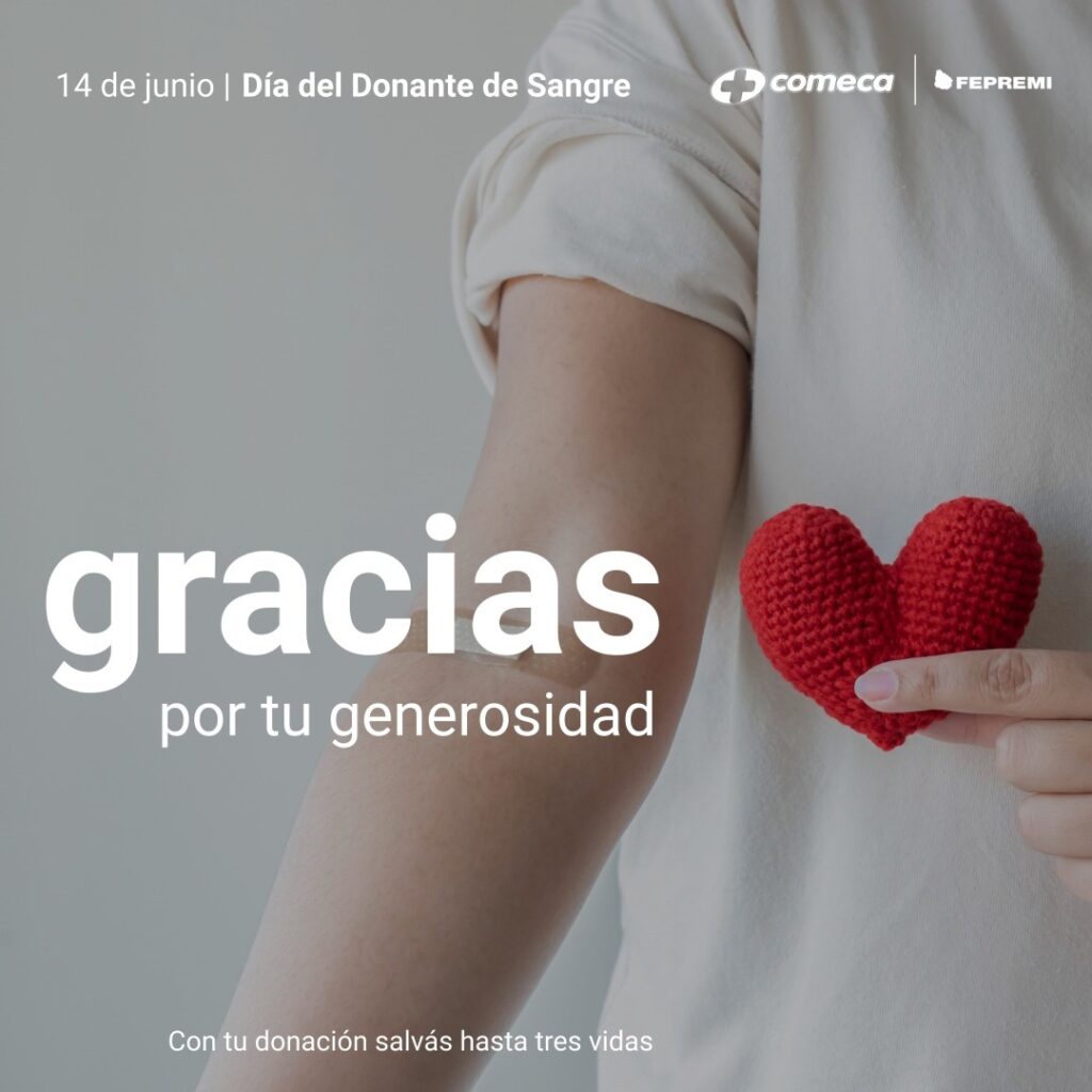 14 de junio, Día del Donante de Sangre